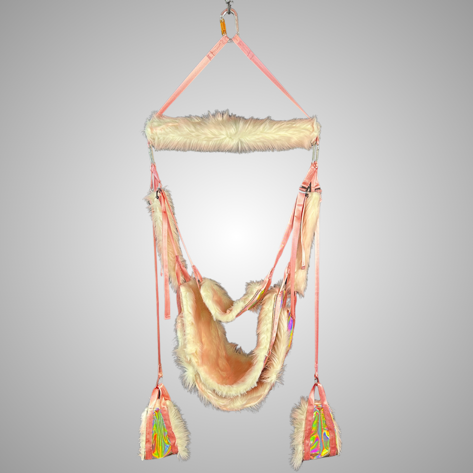 Brandy Snap faux fur swing